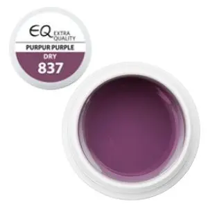 837 Dry – Purpur Purple, barvni UV-gel 5g