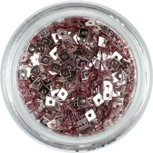 Prosojni kvadratki s srebrno površino