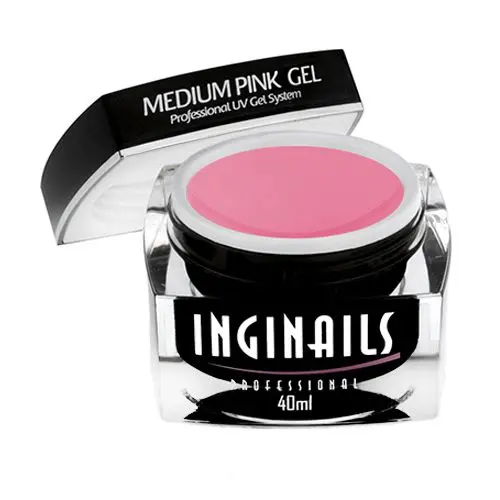 UV gel Inginails Professional - Medium Pink Gel 40 ml 