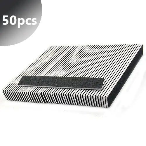 50 kos - Inginails Pilica za nohte, črna, pravokotne oblike 80/80