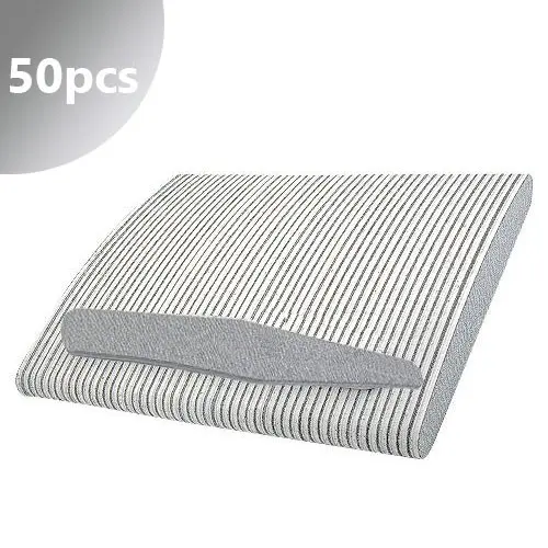 50 kos - Inginails Profesionalna pilica za nohte, zebra, polluna 100/180