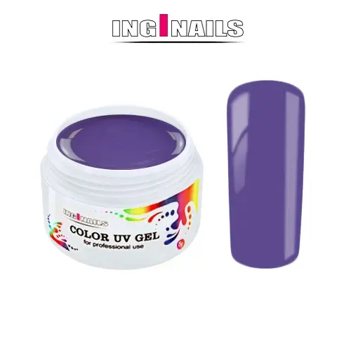 Barvni UV gel Inginails - Spring Violet, 5g