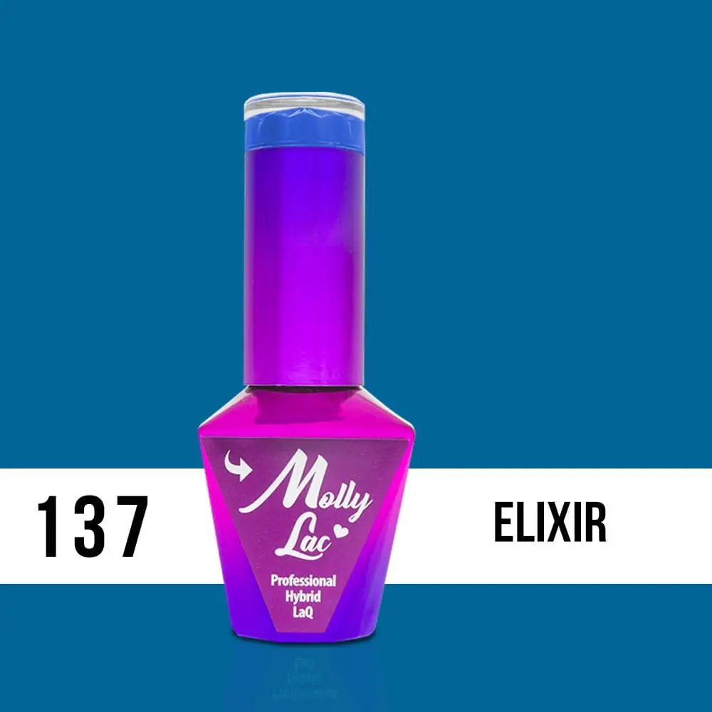 MOLLY LAC UV/LED gel lak Bubble Tea - Elixir 137, 10ml