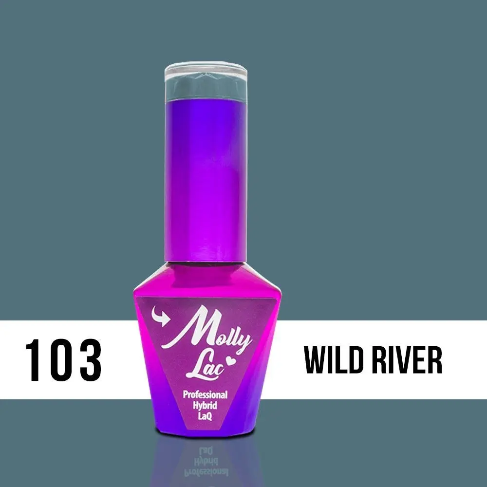 MOLLY LAC UV/LED gel lak Pure Nature - Wild River 103, 10ml