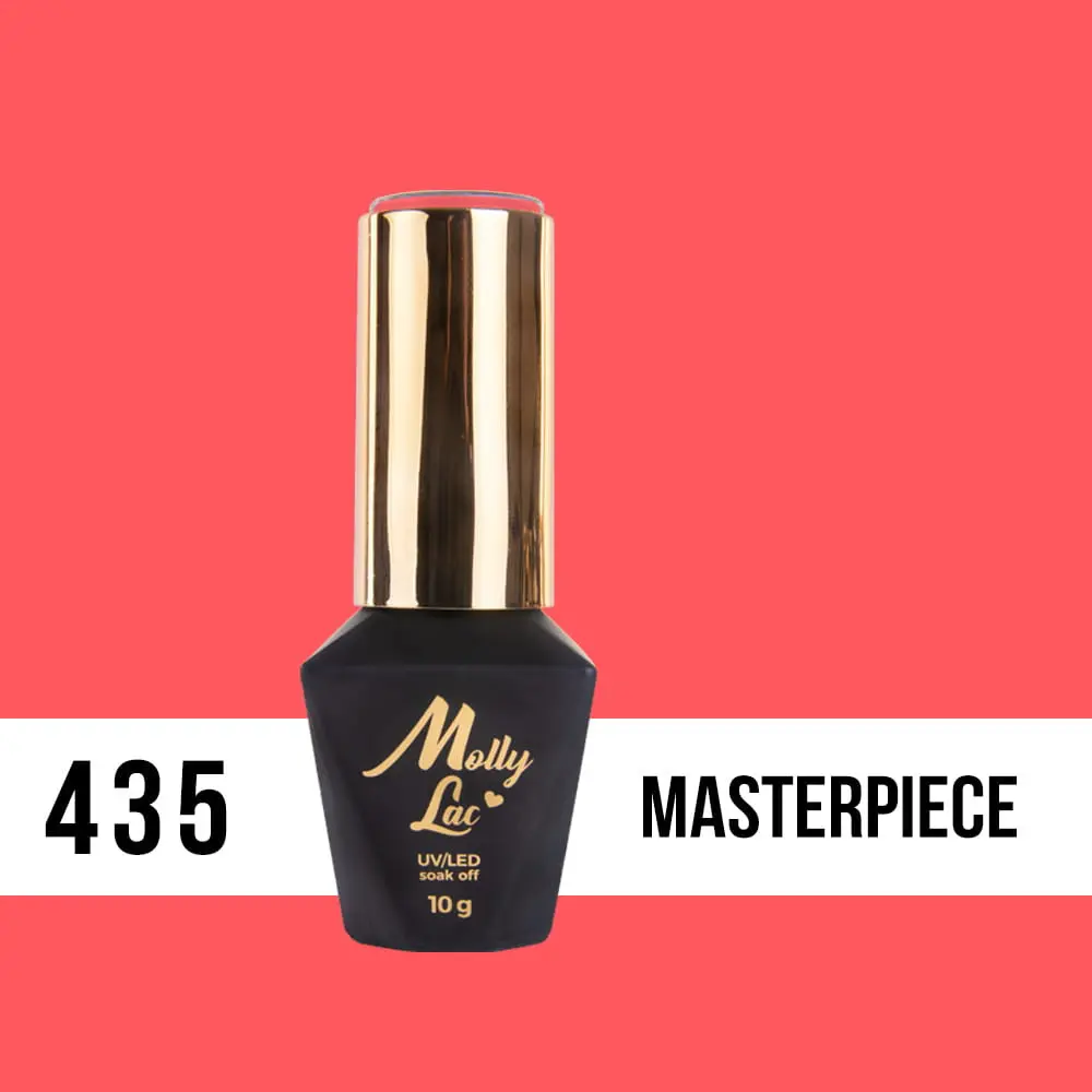Gel lak, UV/LED Molly Lac - Masterpiece 435, 10 ml