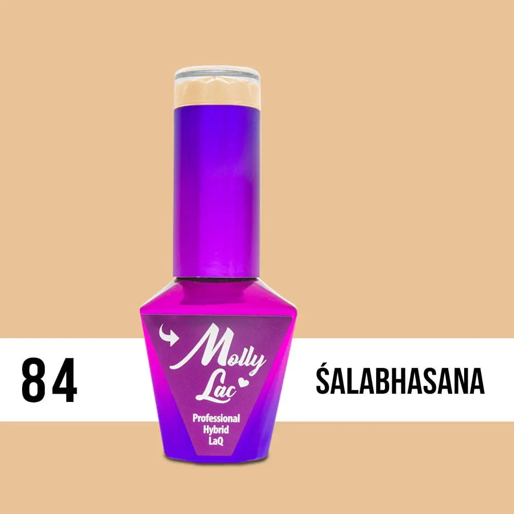 MOLLY LAC UV/LED gel lak Yoga - Śalabhasana 84, 10 ml