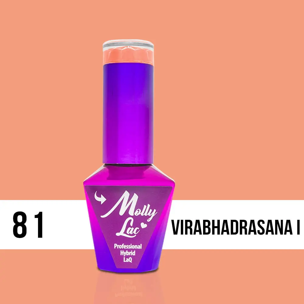 MOLLY LAC UV/LED gel lak Yoga - Virabhadrasana 81, 10 ml