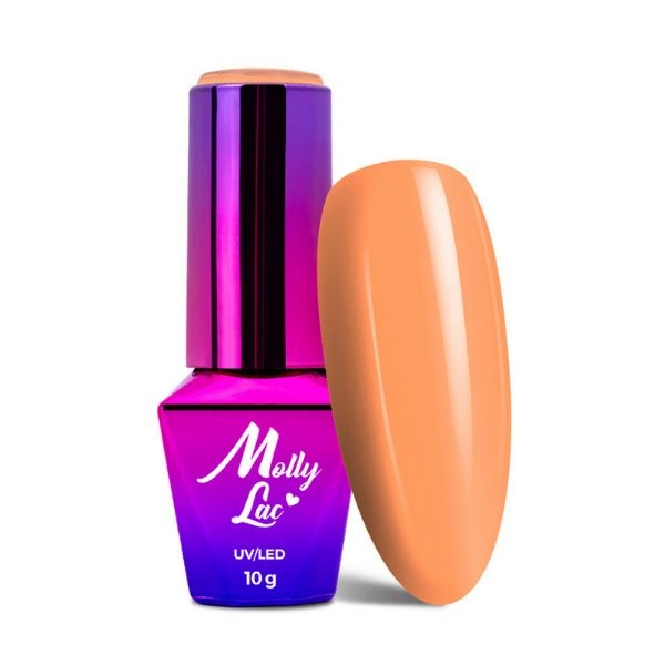 MOLLY LAC UV/LED gel lak Bubble Tea -  Tropical Maracuja 132, 10 ml