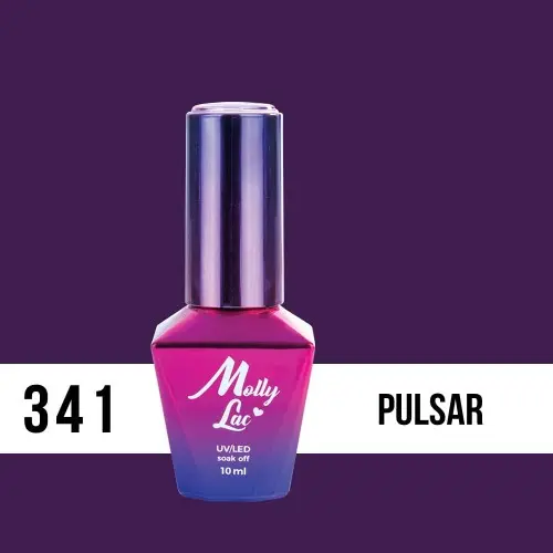MOLLY LAC UV/LED gel lak Fashion Outfit - Pulsar 341, 10ml