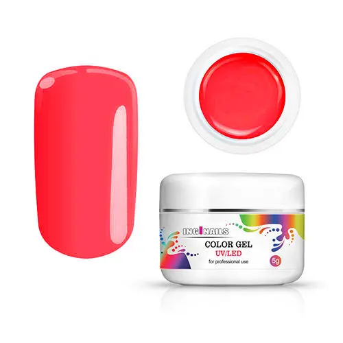 Barvni gel Inginails UV/LED - Neon Flamingo, 5 g