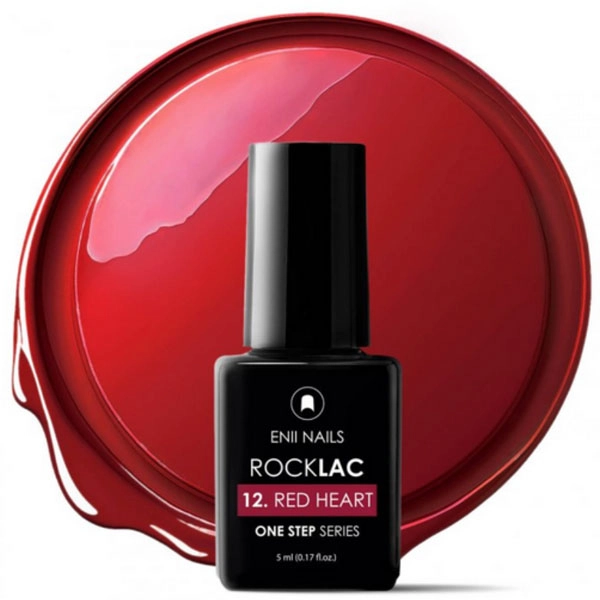 Revolucionarni RockLac 12 rdeče barve, 5 ml