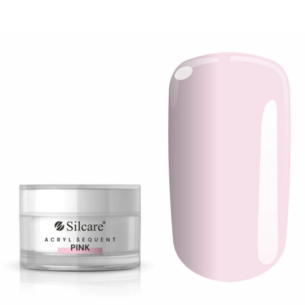 Silcare Sequent Akrilni prah –  Suquent Pink, 10g