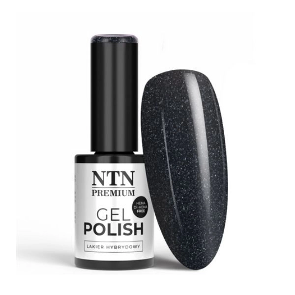 NTN Premium - Hibridni gel lak  Black nr. 562, 5g