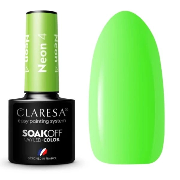Claresa UV/LED Color Soak Off - Neon 4, 5g