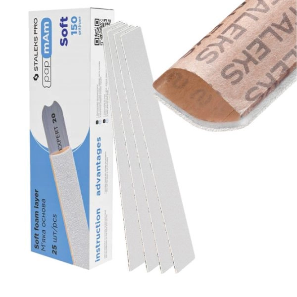 Nadomestne pilice PapmAm Staleks Expert 20, zrnatost 150, 25 kosov