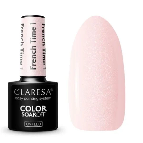 Claresa UV/LED Color Soak Off - French Time 1, 5g