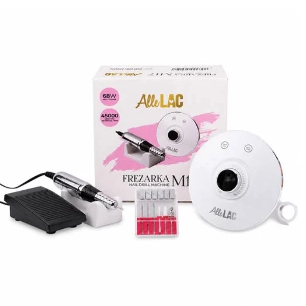 AlleLac brusilnik za nohte 68 W – M17, bel