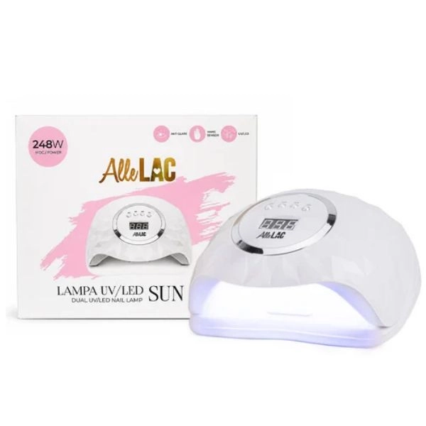 AlleLac Y13, UV/LED svetilka 248 W, bela