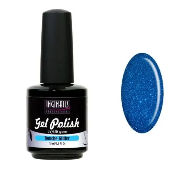 UV-gel lak z bleščicami Inginails Professional 15ml - Douche Glitter