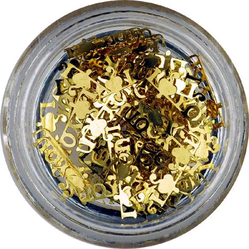 Kovinski okraski - I love you