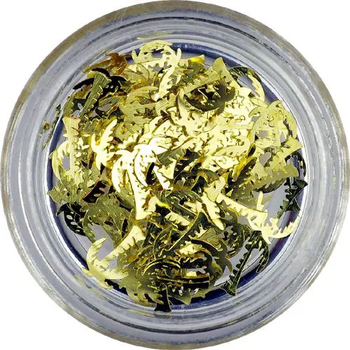 Kovinski okraski za nohte - palmova drevesa