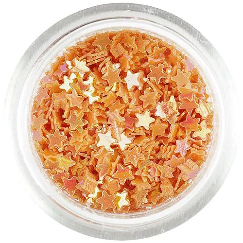 Zvezdice v barvi breskve