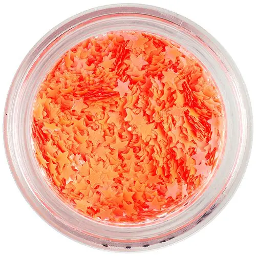 Neonsko oranžne zvezdice