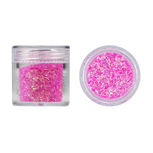 Nail art dekoracija - temno roza 10 g