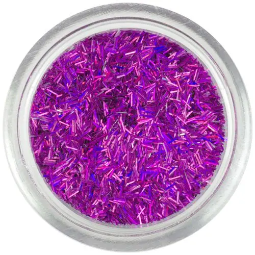 Nitke - temno roza s hologramskim učinkom