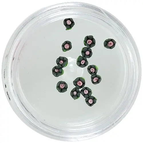 Akrilne cvetlice - zelene