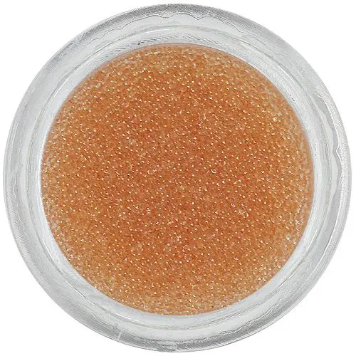 Nail art dekoracija - svetlo rjave perlice 0,5mm