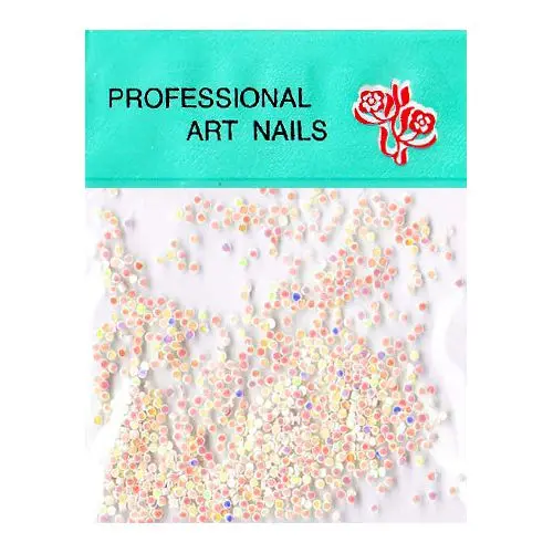 Okraski za nohte - okrogle bleščice, rožnate