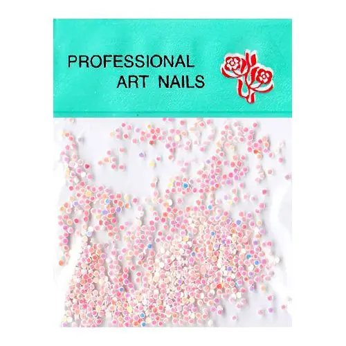 Okraski za nohte - okrogle bleščice, rumene