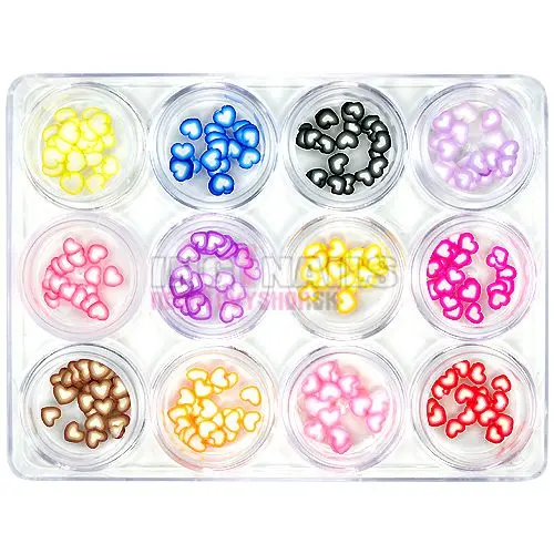 Nail art komplet, 12 kos - fimo okraski 5 g